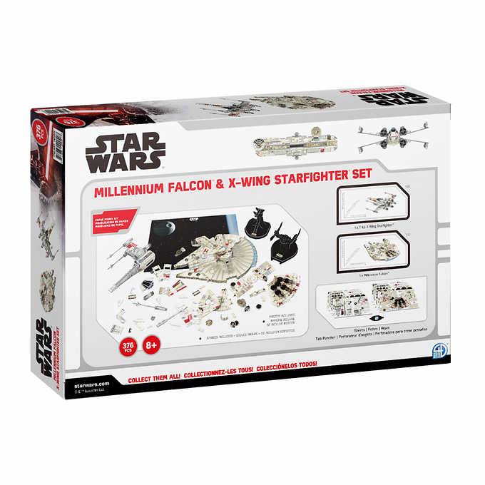 Star Wars Millennium Falcon & X-Wing Starfighter Set – Sepras